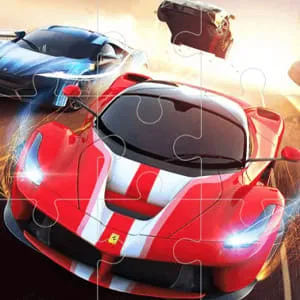 Racing Crash Jigsaw
